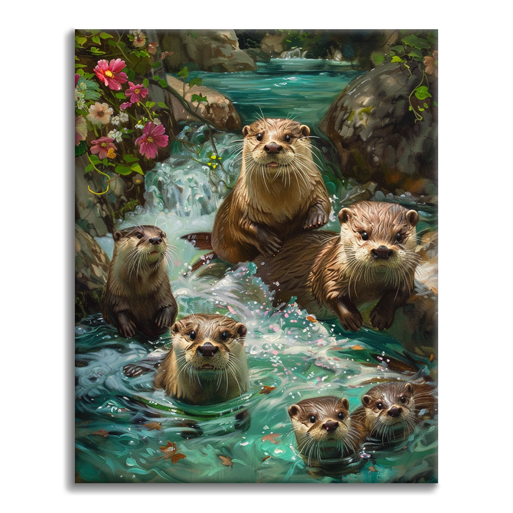 Otter - Paint by Numbers