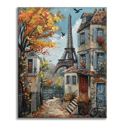 Autumn Paris - Paint by Numbers