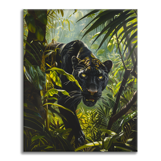 Black Panther - Paint by Numbers