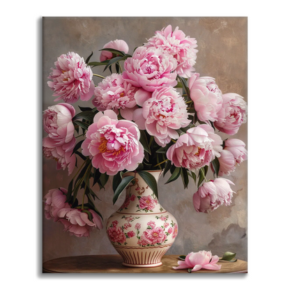 Peony - Paint by Numbers