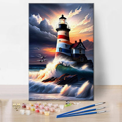 Lighthouse - Paint by Numbers