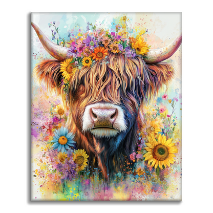 Highland Cattle - Paint by Numbers