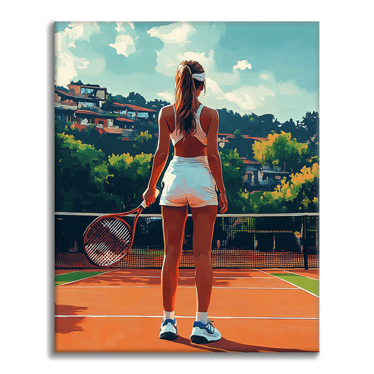 Tennis - Paint by Numbers