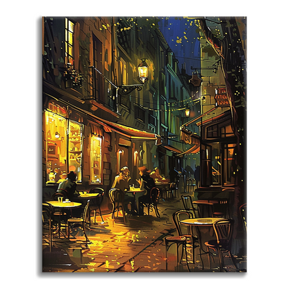 Corner Cafe - Paint by Numbers