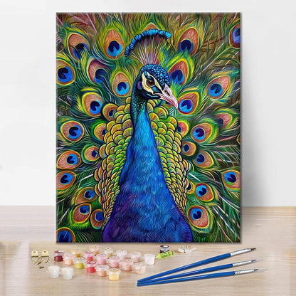 Peacock - Paint by Numbers