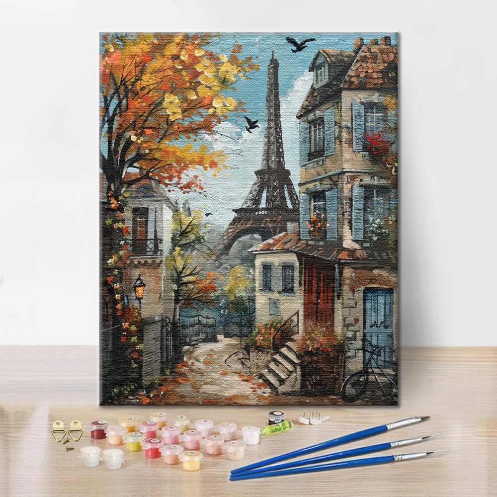 Autumn Paris - Paint by Numbers