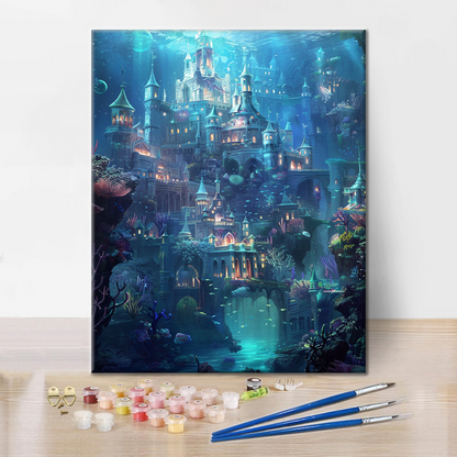 Underwater Kingdom - Paint by Numbers