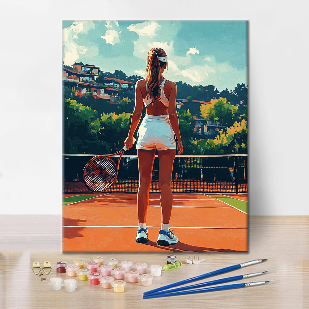 Tennis - Paint by Numbers