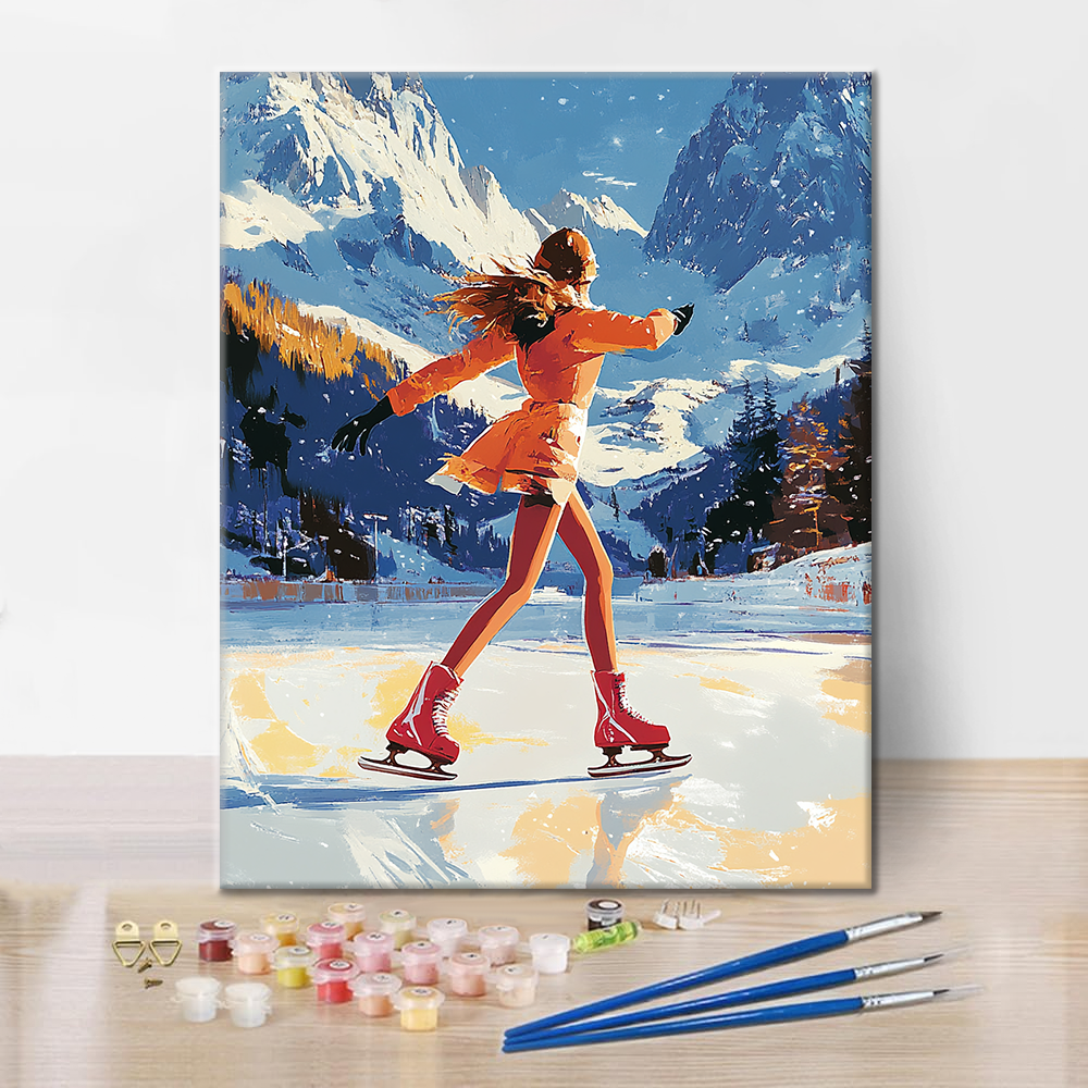 Figure Skating - Paint by Numbers