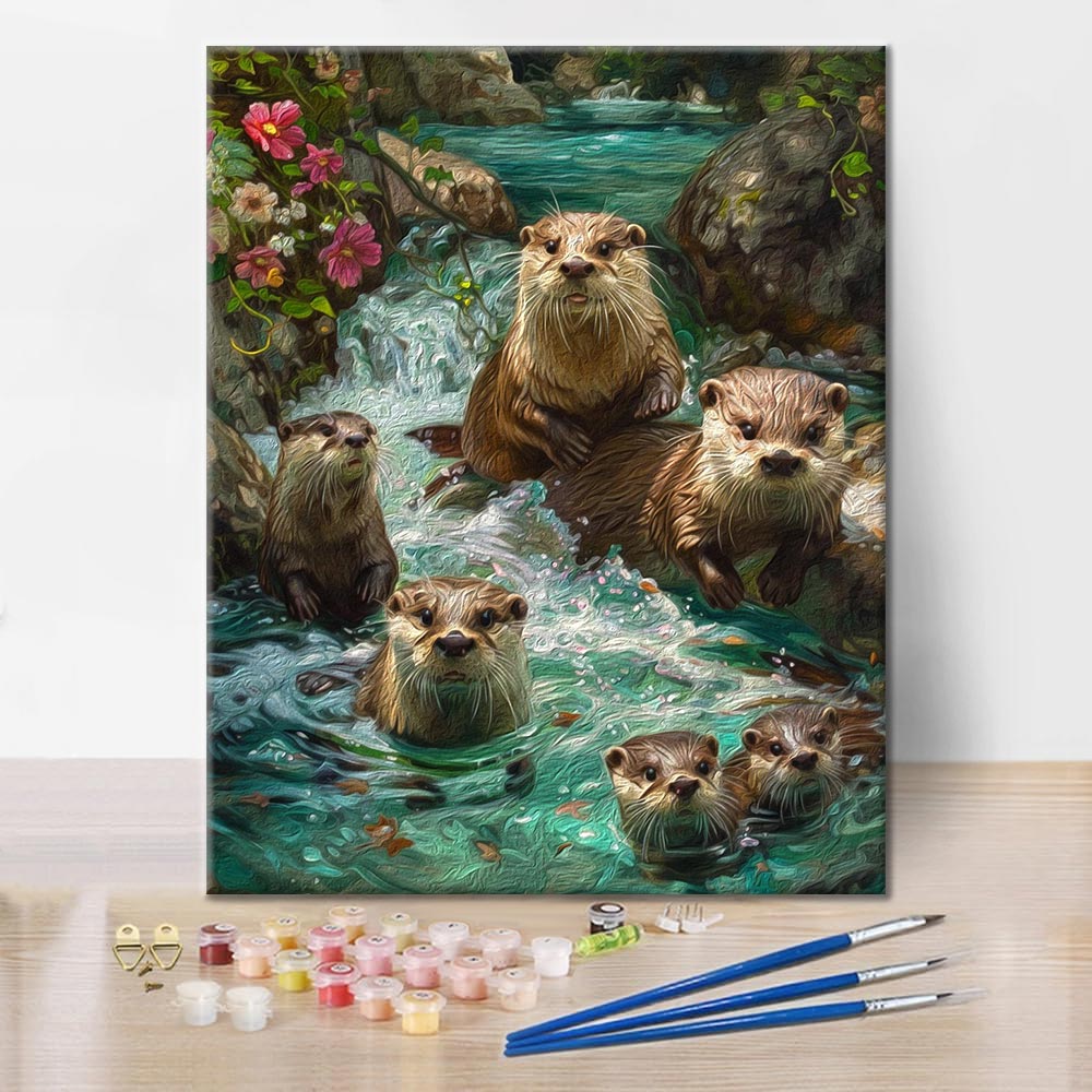 Otter - Paint by Numbers