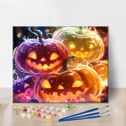 Jack Lantern - Paint by Numbers