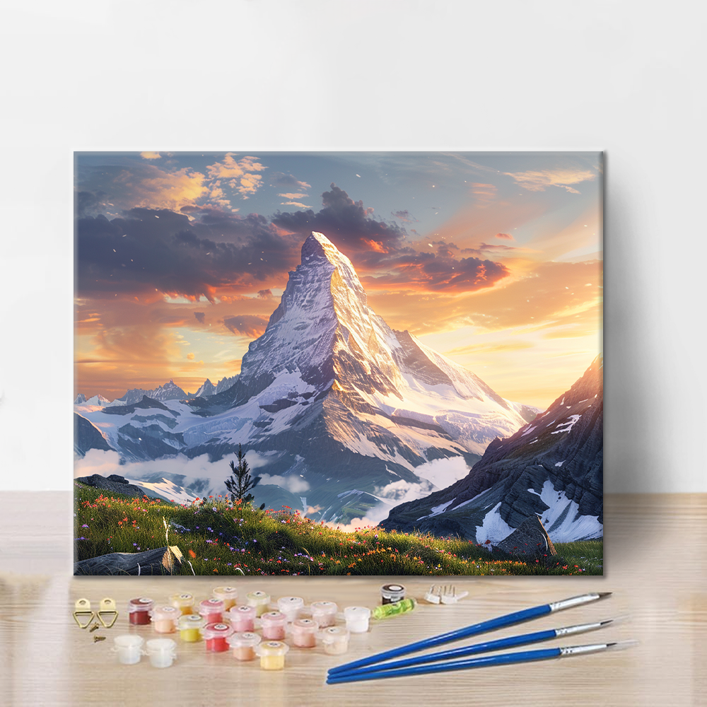 Matterhorn - Paint by Numbers