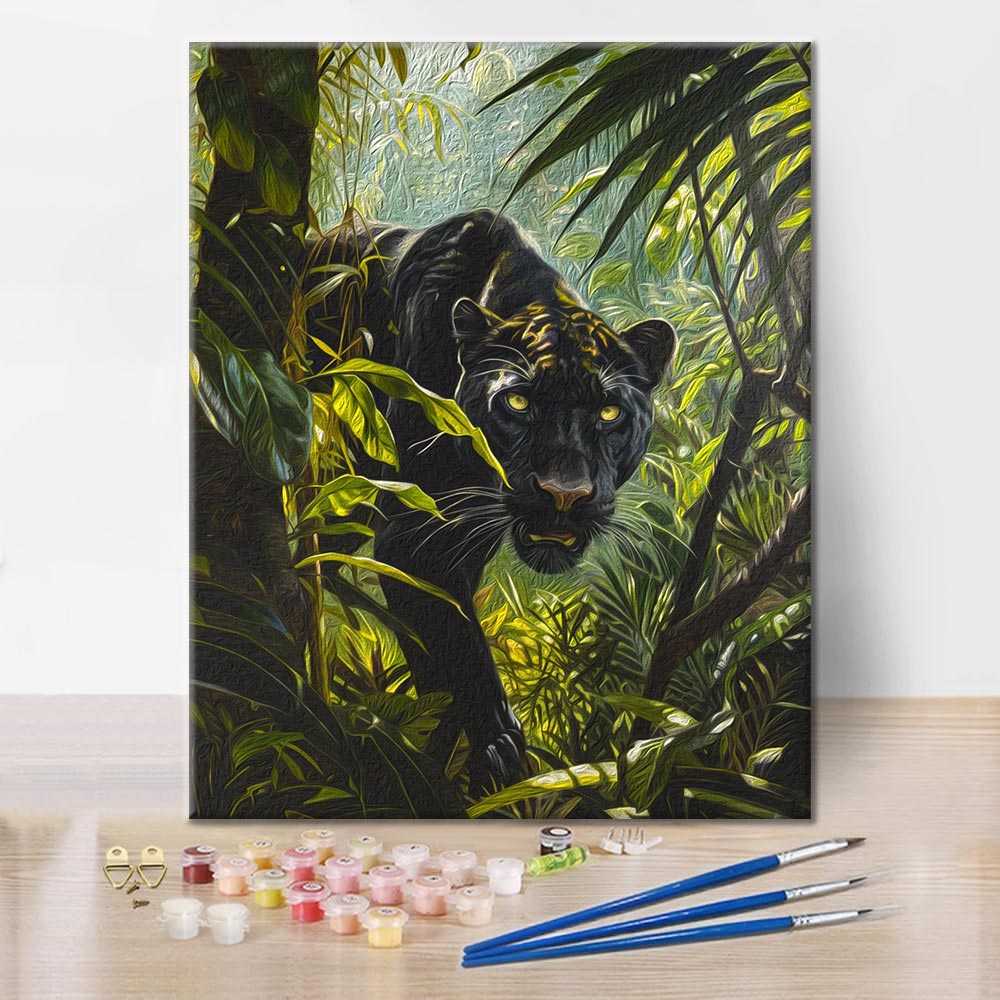 Black Panther - Paint by Numbers