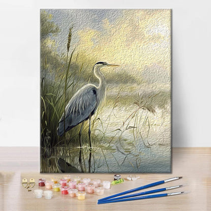 Heron - Paint by Numbers