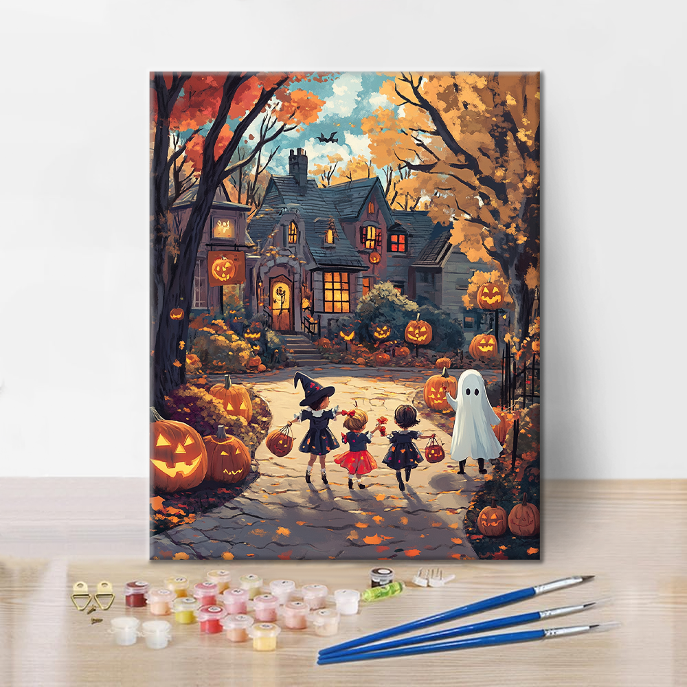 Halloween Delight - Paint by Numbers