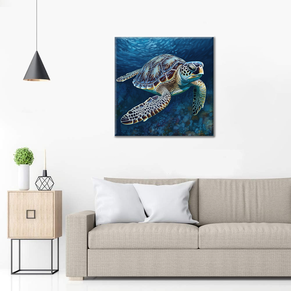 Sea Turtle - Paint by Numbers