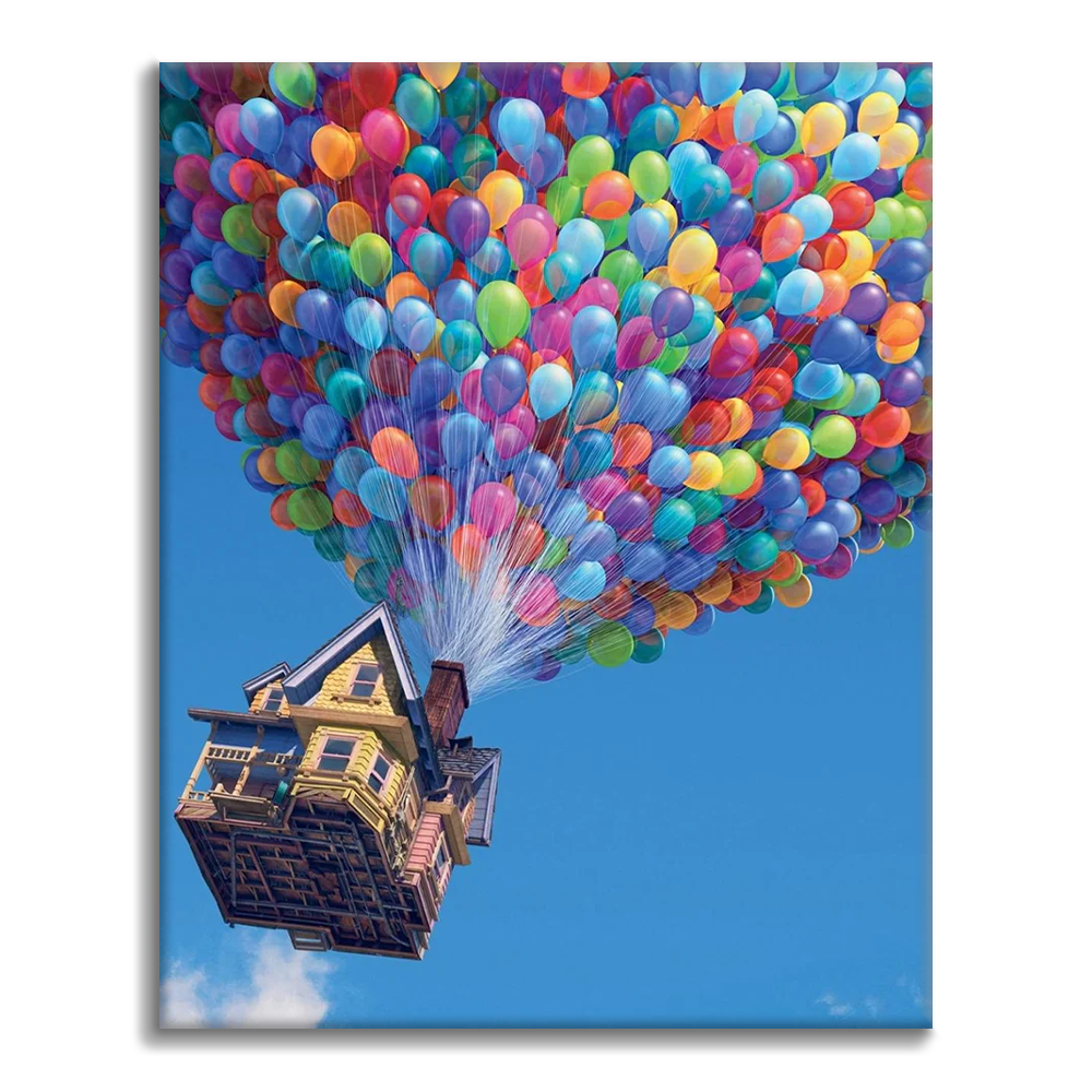 Colorful Balloon - Paint by Numbers