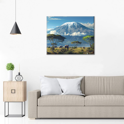 Mount Kilimanjaro - Paint by Numbers