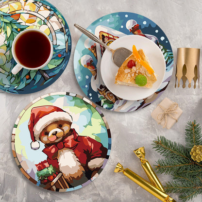 Placemats - Lovely Christmas - Paint by Numbers