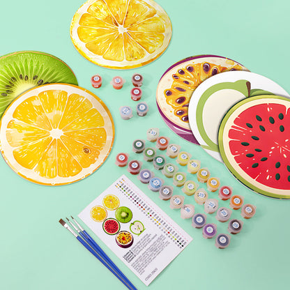 Placemats - Fruit - Paint by Numbers