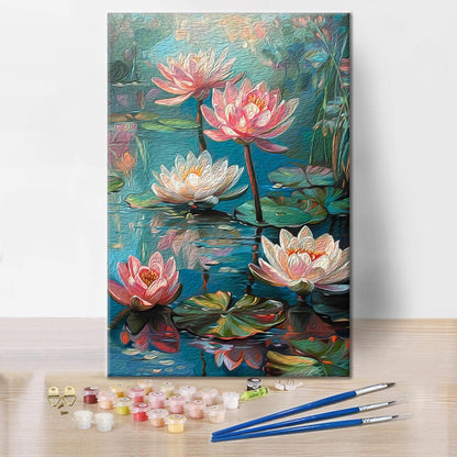 Water Lilies - Paint by Numbers