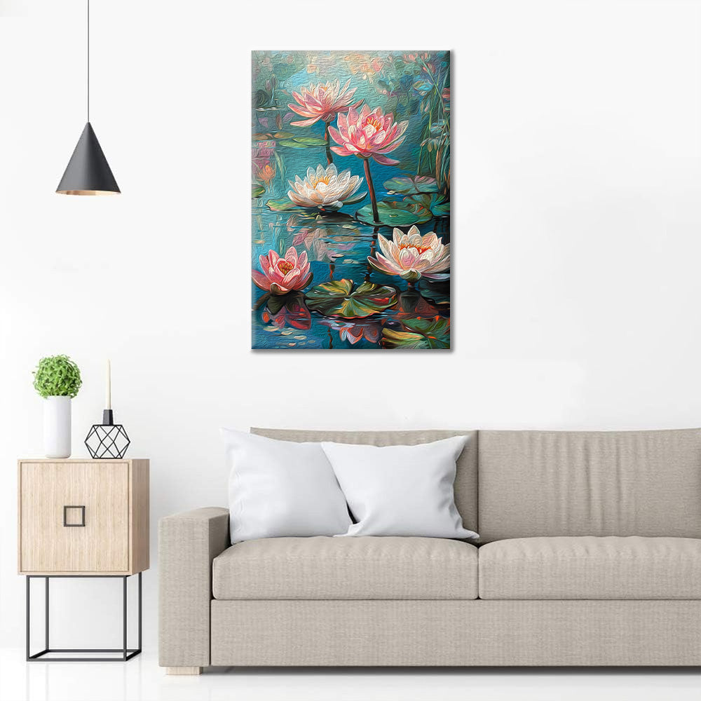 Water Lilies - Paint by Numbers